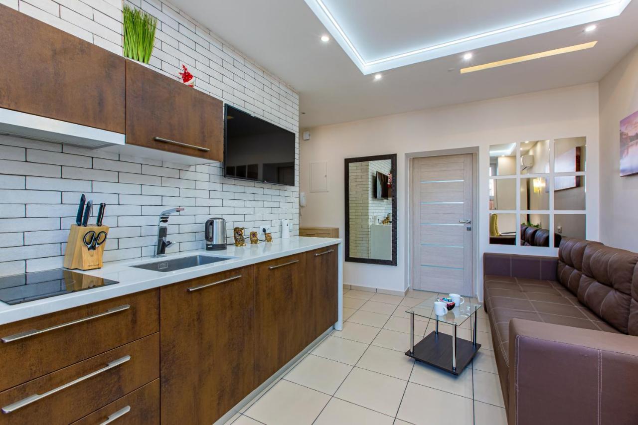 Big Jacuzzi , Sauna , Khreshchatyk apartments Kiew Exterior foto
