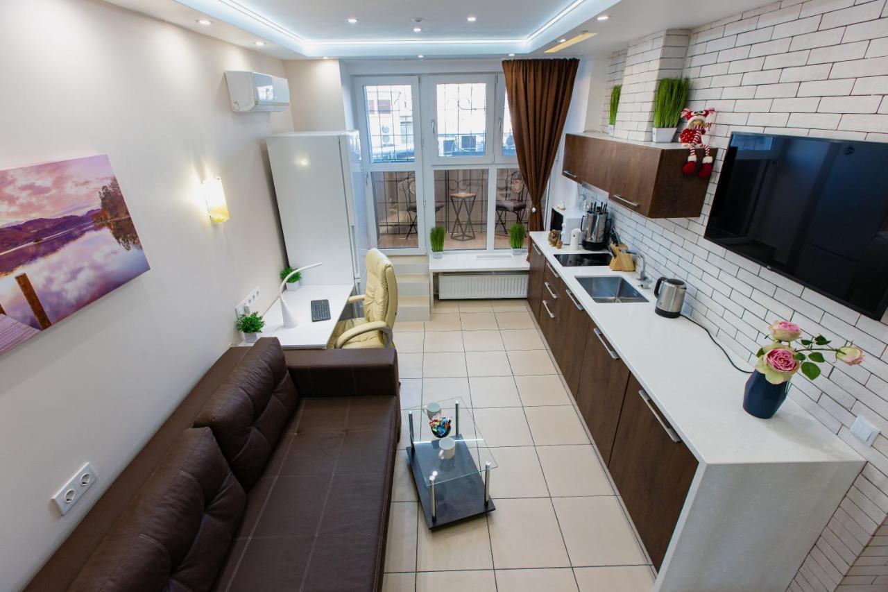 Big Jacuzzi , Sauna , Khreshchatyk apartments Kiew Exterior foto