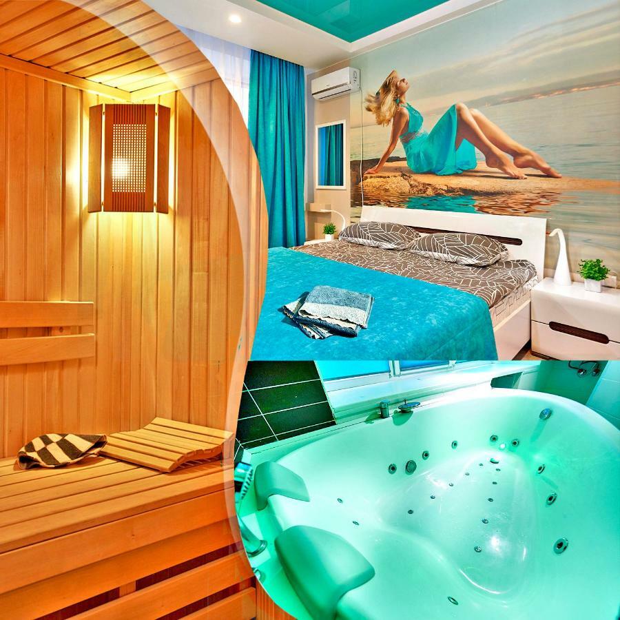 Big Jacuzzi , Sauna , Khreshchatyk apartments Kiew Exterior foto