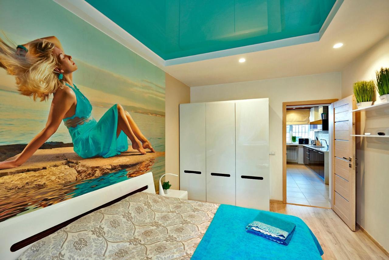 Big Jacuzzi , Sauna , Khreshchatyk apartments Kiew Exterior foto